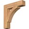 Ekena Millwork Thorton Block Smooth Bracket, Western Red Cedar, 3 1/2"W x 18"D x 18"H BKT04X18X18THR05SWR - alternate 1